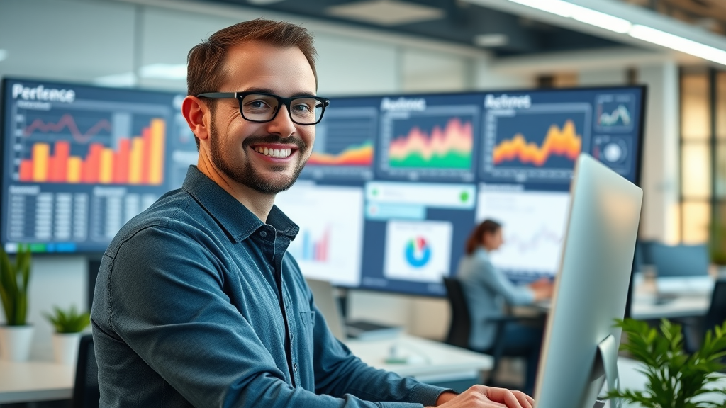 Efficient marketing workflow with digital dashboards - hire outsourced content creation agency supports your marketing team