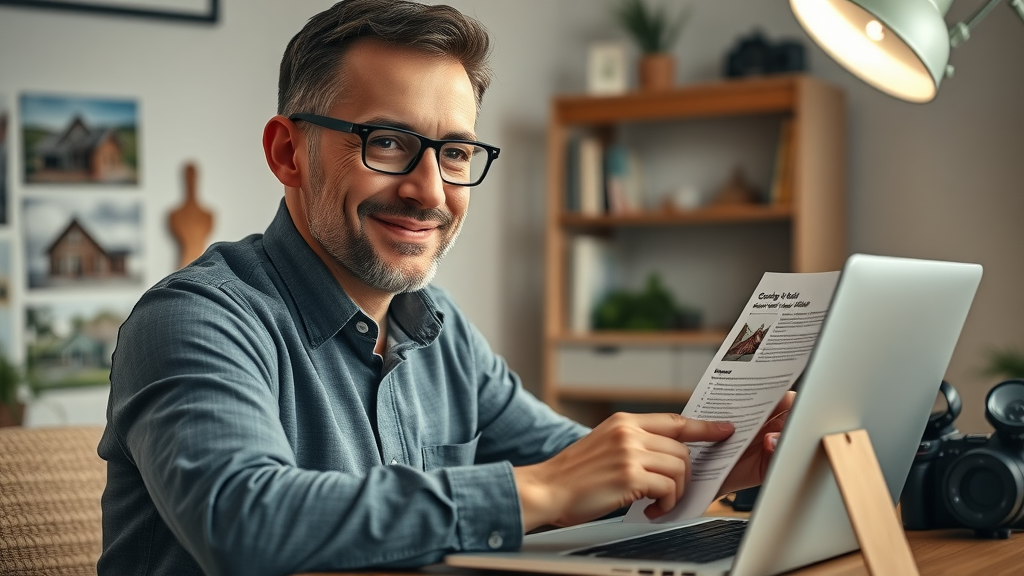 sales professional personalizing document for client to increase sales conversion