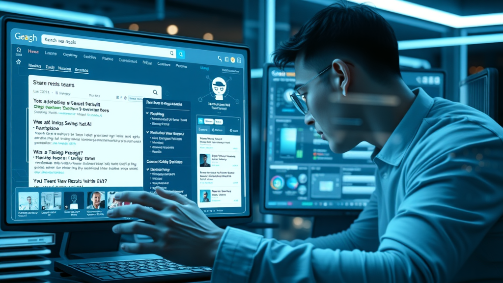 ai search engine split comparison search result ai overviews traditional search engine